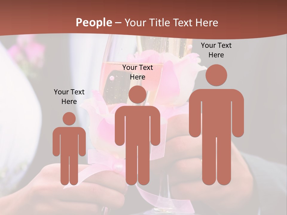 Glasses Details Groom PowerPoint Template