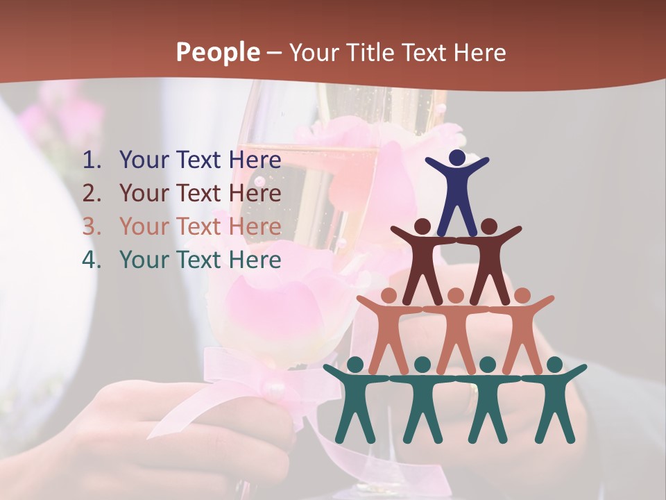 Glasses Details Groom PowerPoint Template