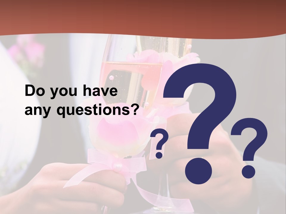 Glasses Details Groom PowerPoint Template