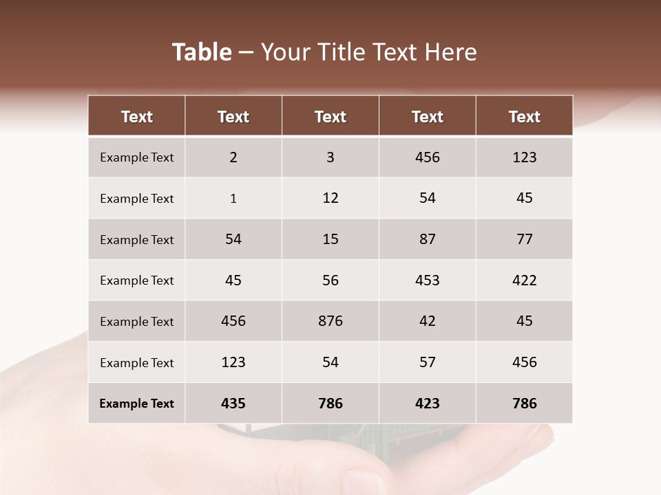 Human Profe Ional Character PowerPoint Template
