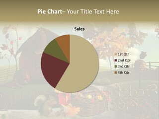 Acorn Meadow October PowerPoint Template