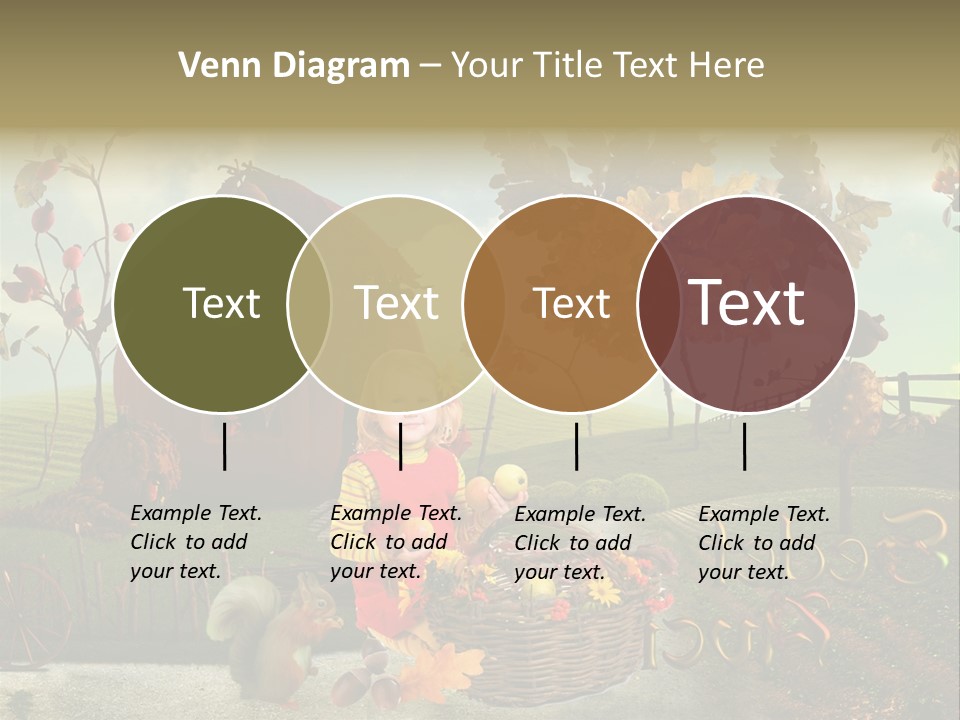 Acorn Meadow October PowerPoint Template