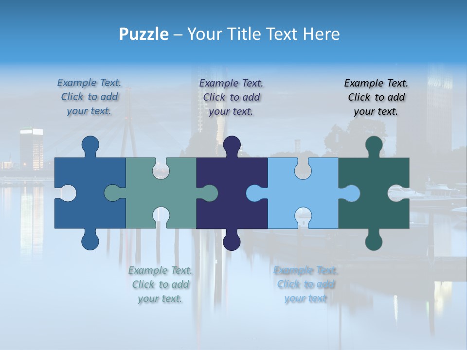 Bridge Pier Landmark PowerPoint Template