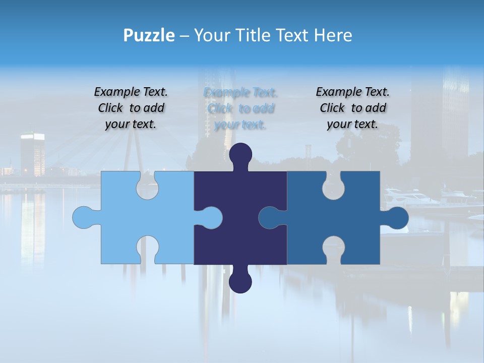 Bridge Pier Landmark PowerPoint Template