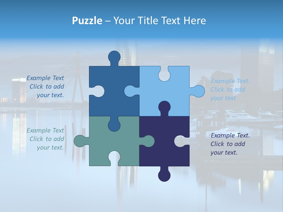 Bridge Pier Landmark PowerPoint Template