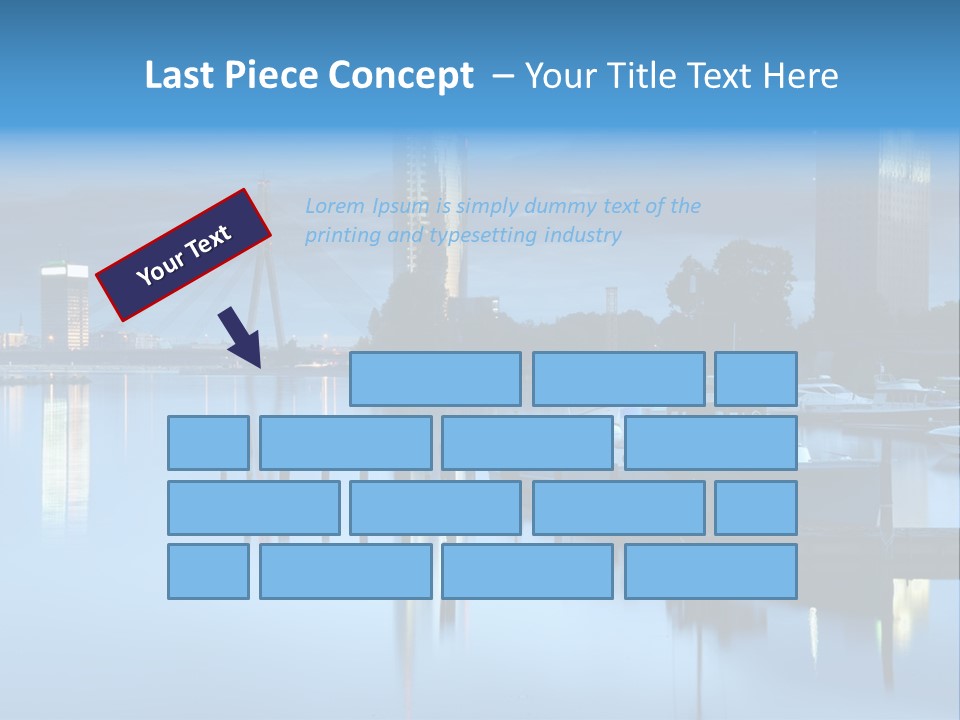 Bridge Pier Landmark PowerPoint Template