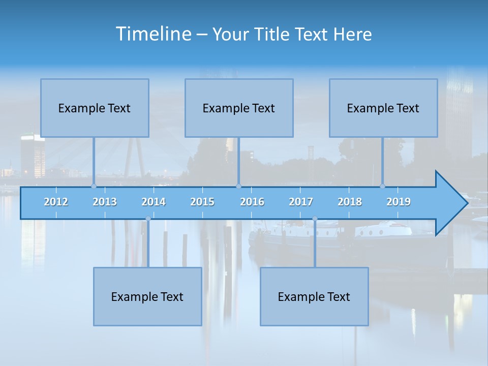 Bridge Pier Landmark PowerPoint Template