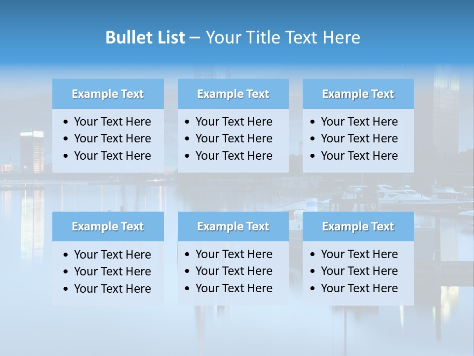 Bridge Pier Landmark PowerPoint Template