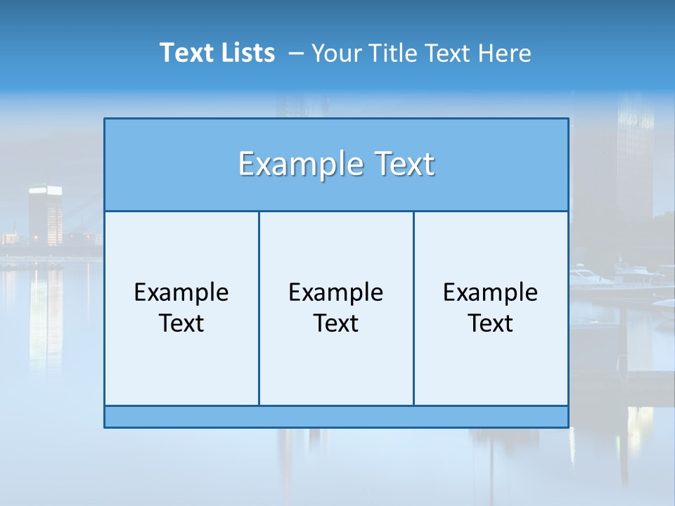Bridge Pier Landmark PowerPoint Template
