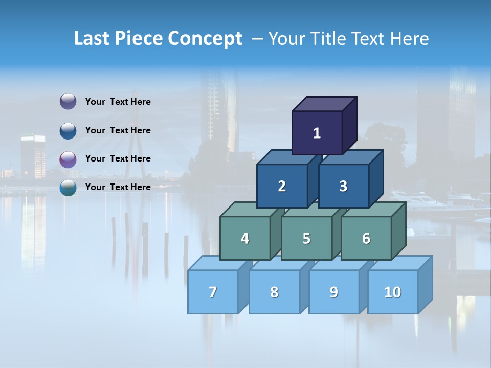 Bridge Pier Landmark PowerPoint Template