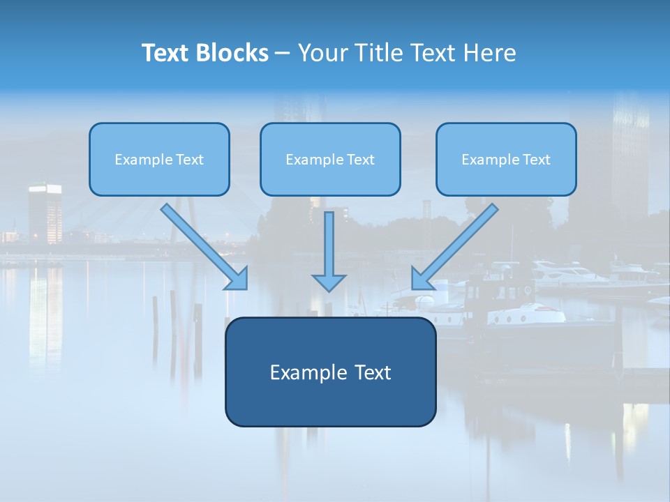 Bridge Pier Landmark PowerPoint Template
