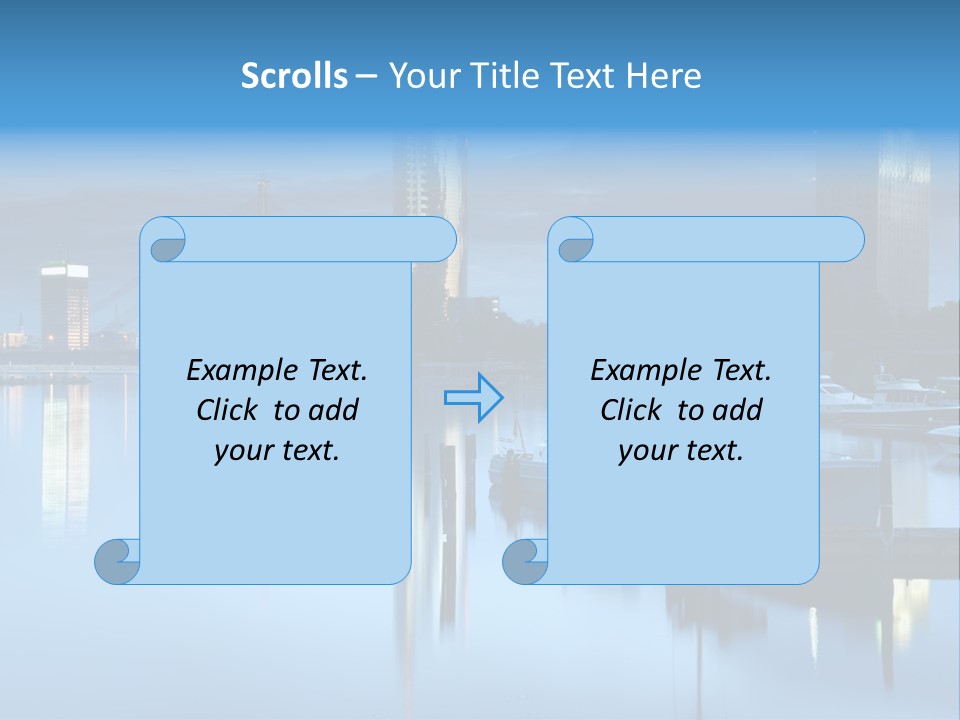 Bridge Pier Landmark PowerPoint Template