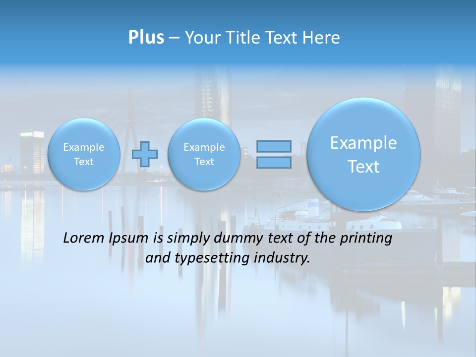 Bridge Pier Landmark PowerPoint Template