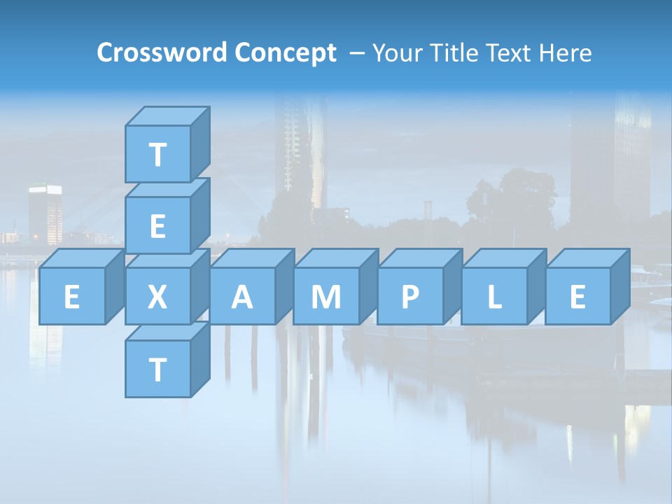 Bridge Pier Landmark PowerPoint Template