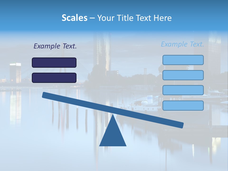 Bridge Pier Landmark PowerPoint Template