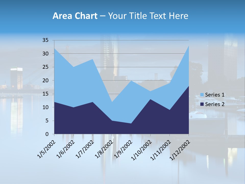 Bridge Pier Landmark PowerPoint Template