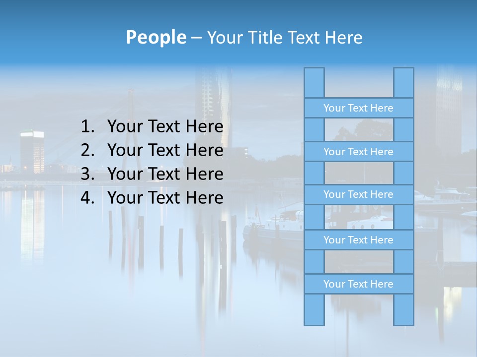 Bridge Pier Landmark PowerPoint Template