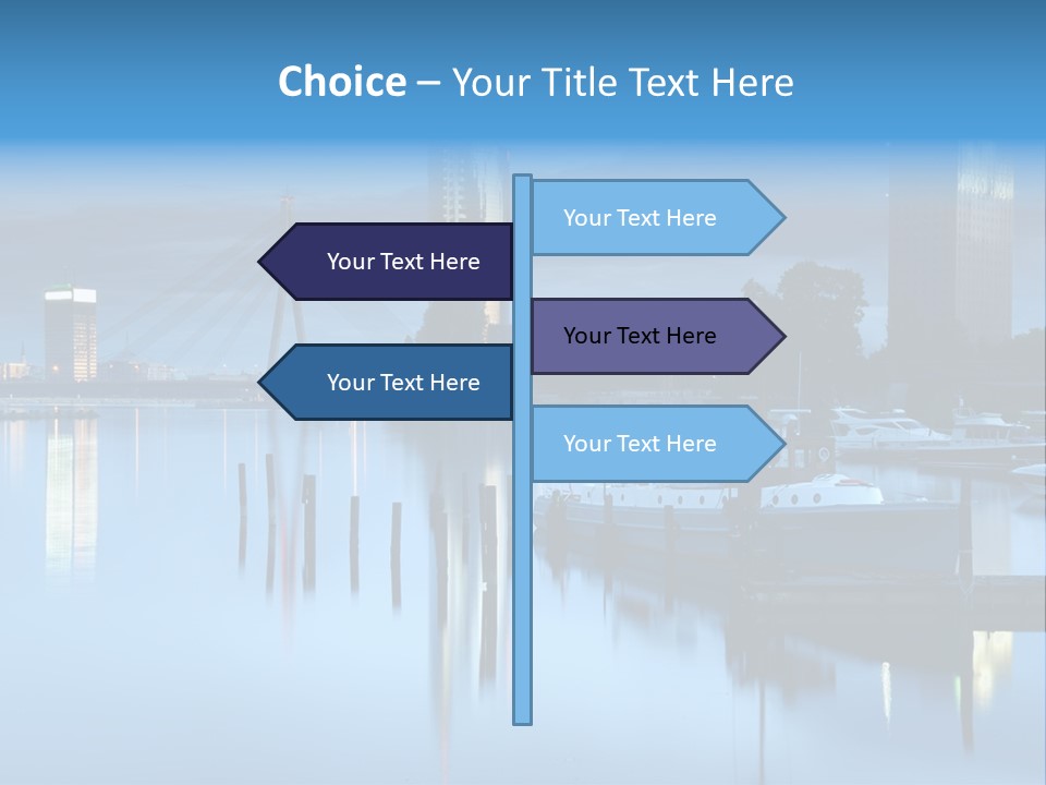 Bridge Pier Landmark PowerPoint Template