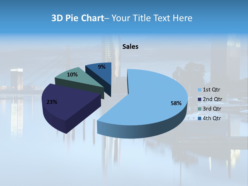 Bridge Pier Landmark PowerPoint Template