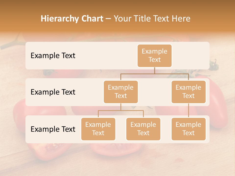 A Bunch Of Tomatoes On A Cutting Board PowerPoint Template