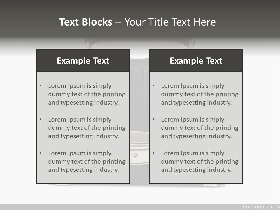 A Black Briefcase With A Silver Handle On A White Background PowerPoint Template