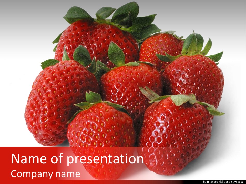 Fresh Splash Shake PowerPoint Template