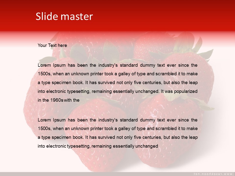 Fresh Splash Shake PowerPoint Template