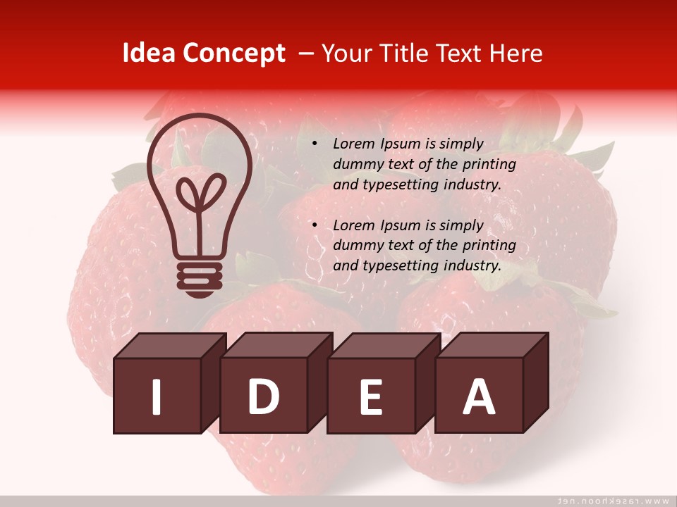 Fresh Splash Shake PowerPoint Template