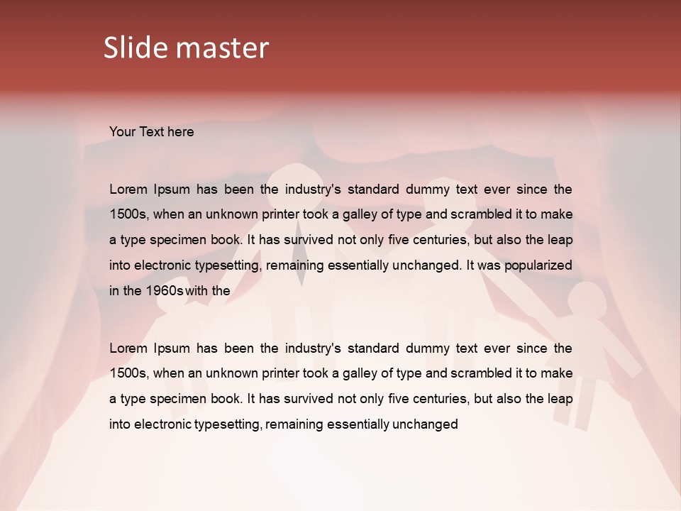 Kids Paper Care PowerPoint Template