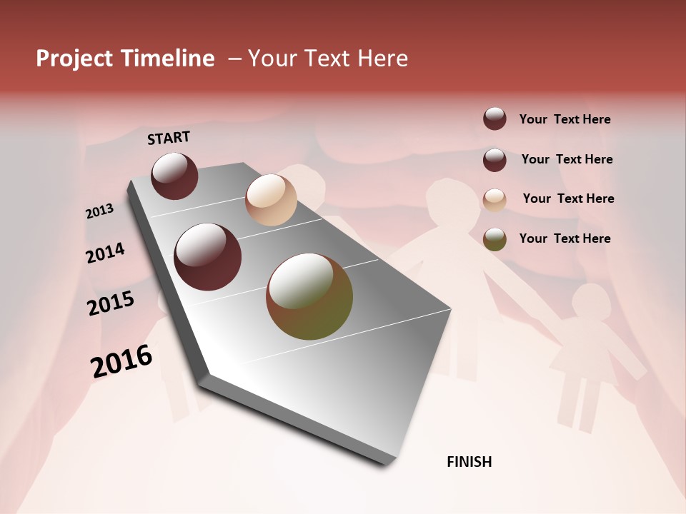 Kids Paper Care PowerPoint Template