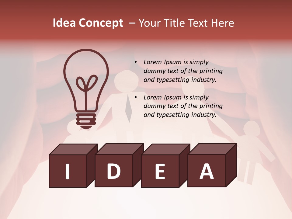 Kids Paper Care PowerPoint Template