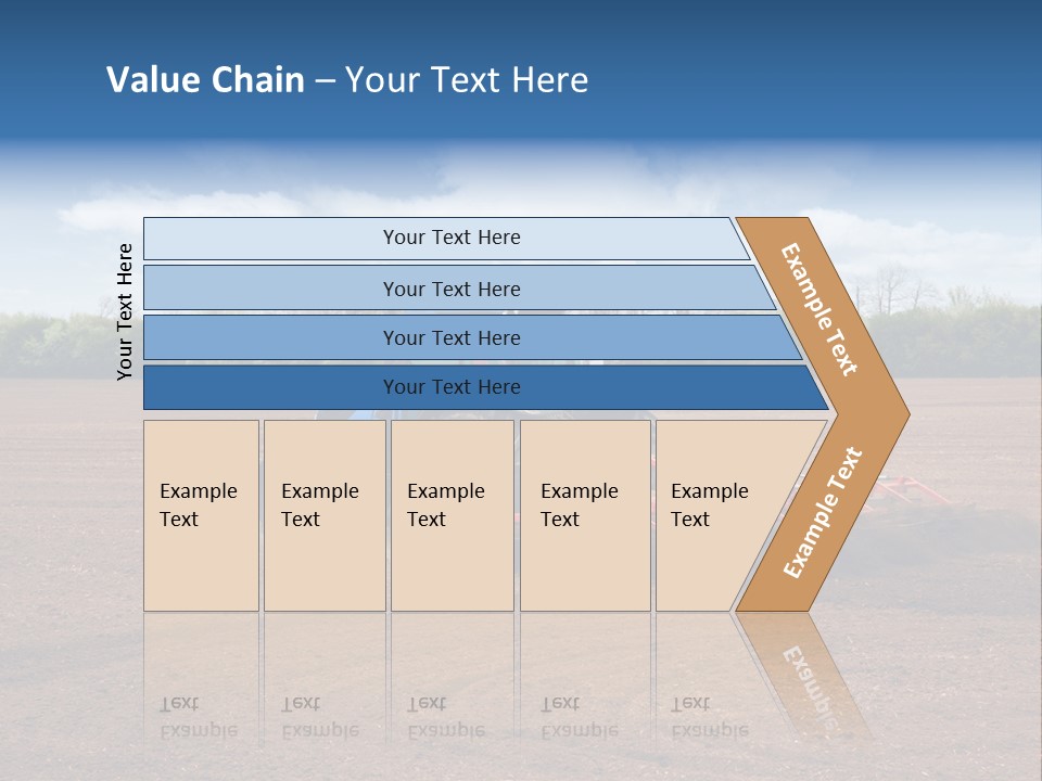 Plow Farmer Vehicle PowerPoint Template