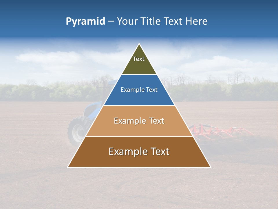 Plow Farmer Vehicle PowerPoint Template