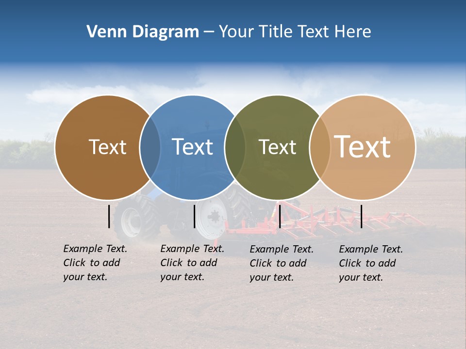 Plow Farmer Vehicle PowerPoint Template