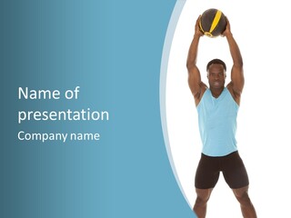Serious Person African PowerPoint Template