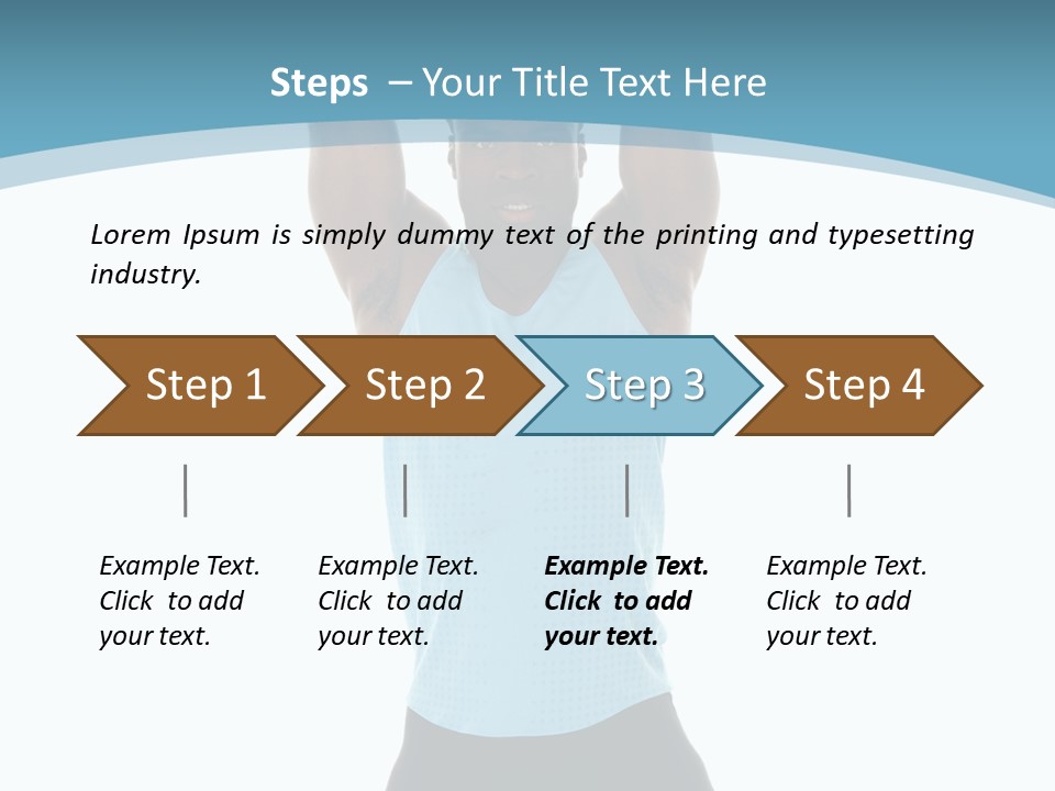 Serious Person African PowerPoint Template