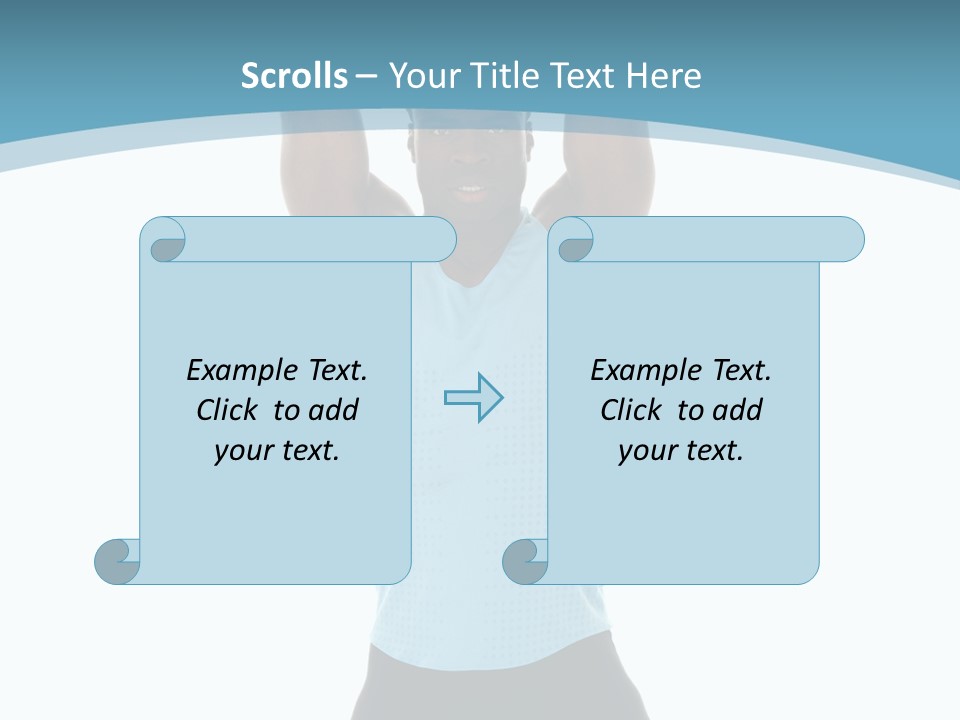 Serious Person African PowerPoint Template