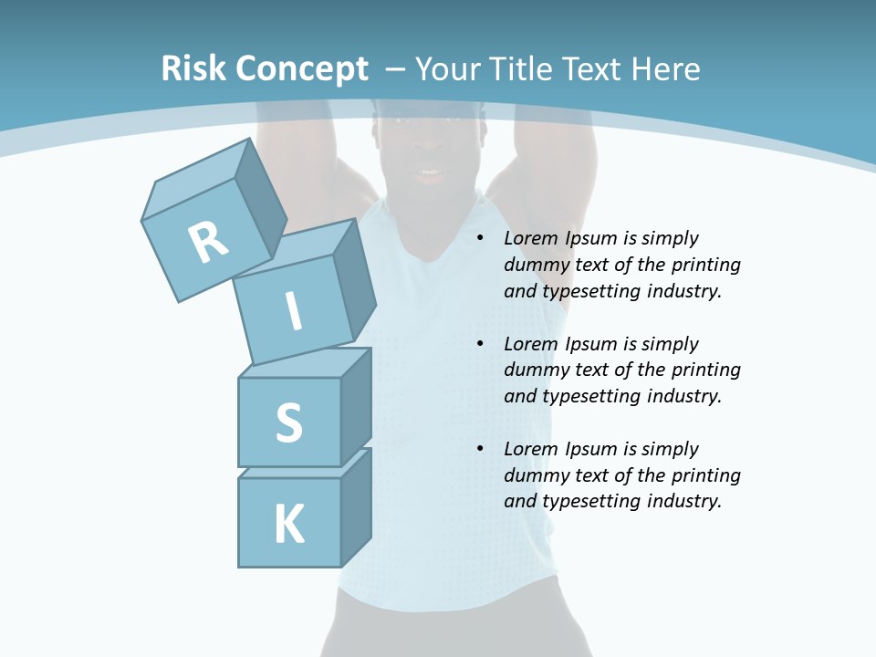 Serious Person African PowerPoint Template