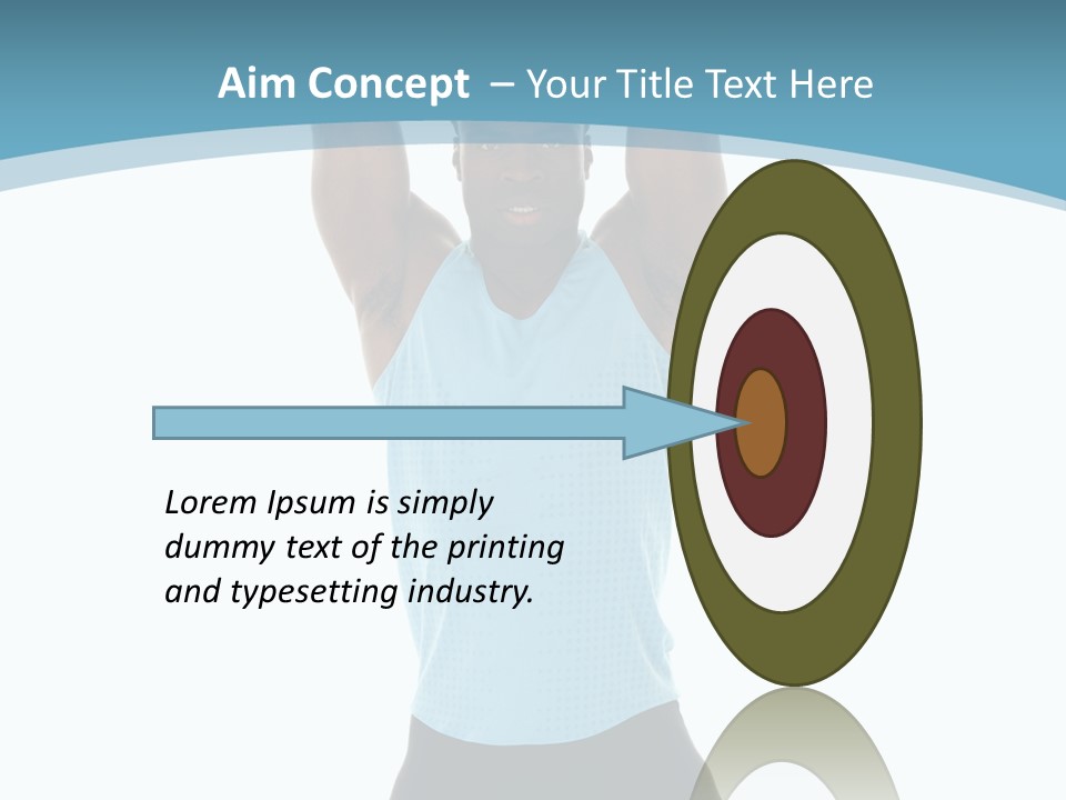 Serious Person African PowerPoint Template