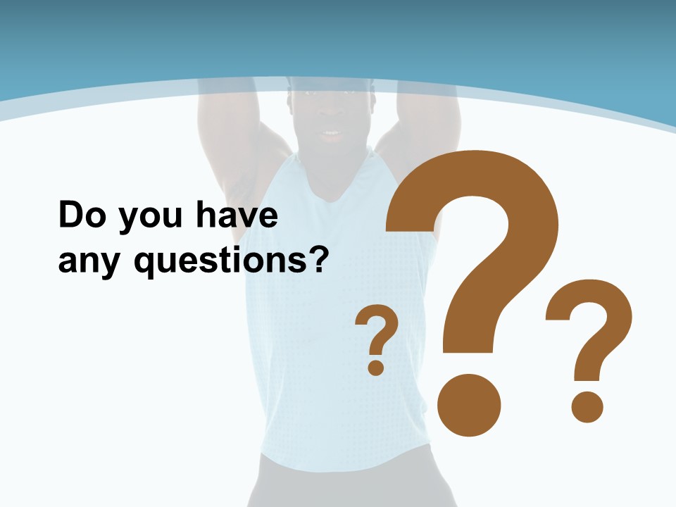 Serious Person African PowerPoint Template