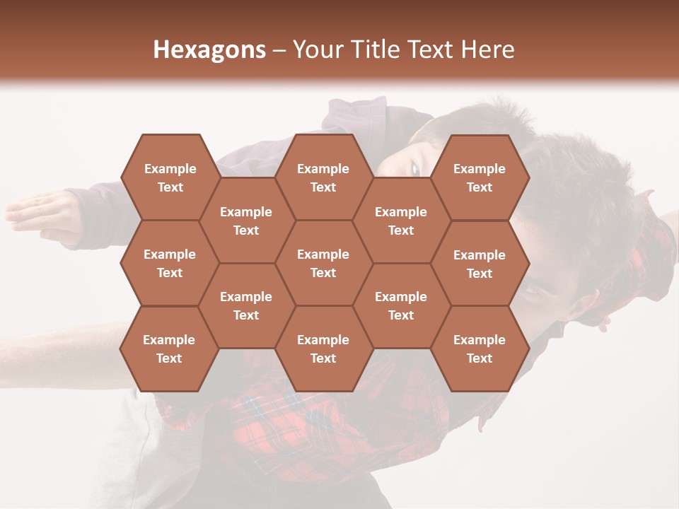 Cute Modern People PowerPoint Template