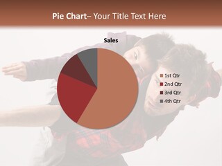 Cute Modern People PowerPoint Template