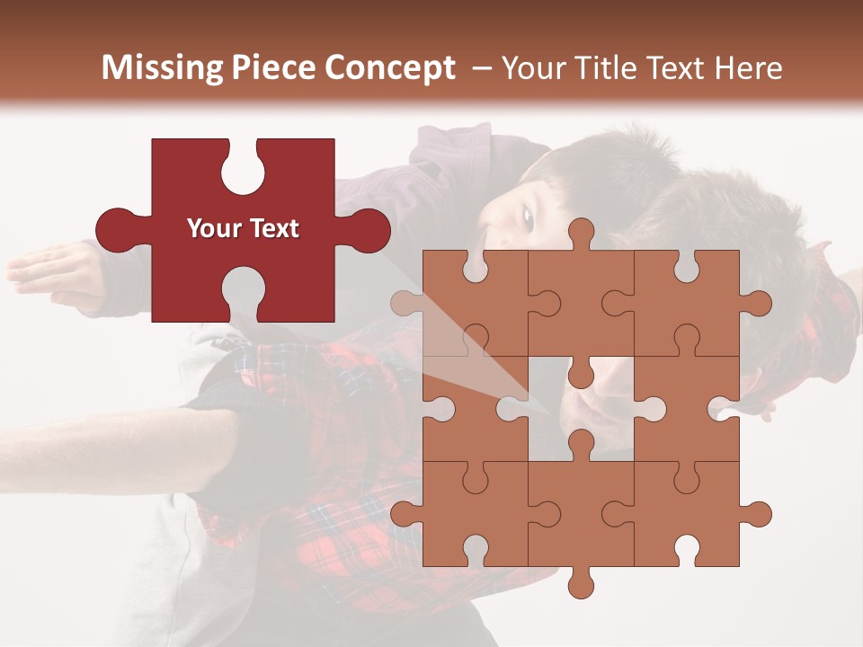 Cute Modern People PowerPoint Template