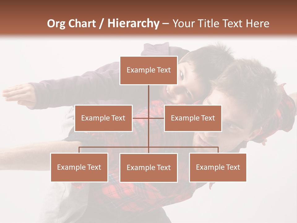 Cute Modern People PowerPoint Template