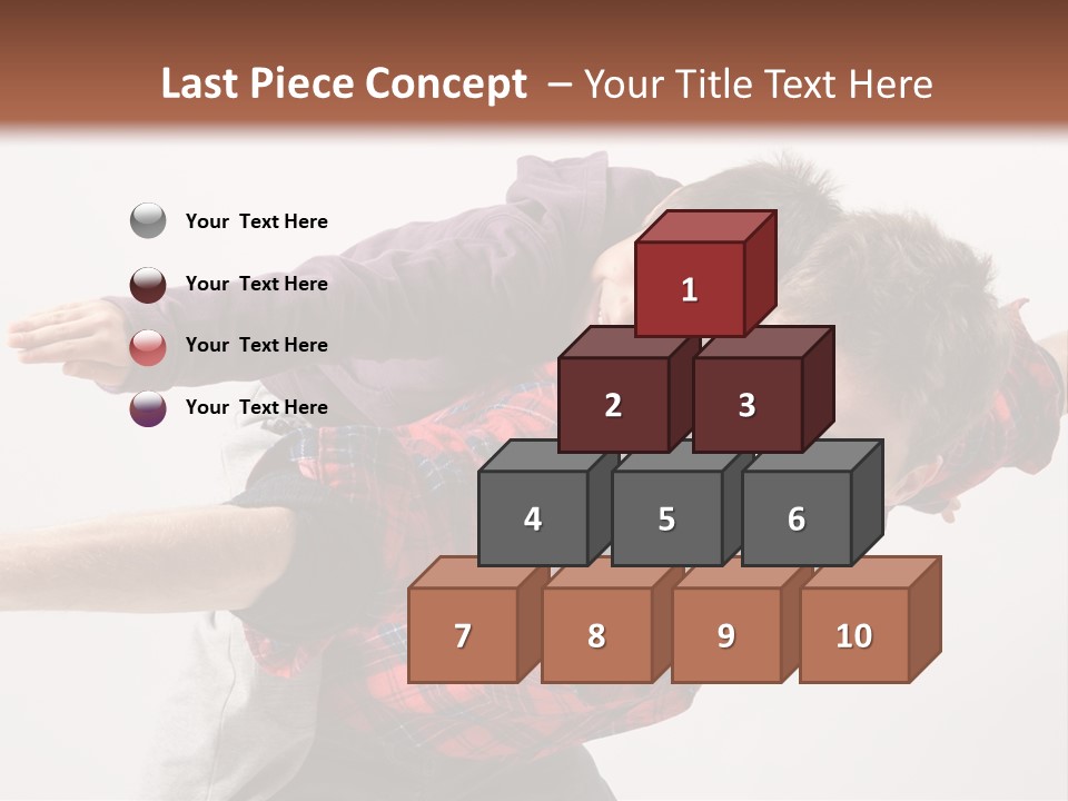 Cute Modern People PowerPoint Template