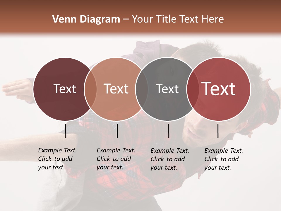 Cute Modern People PowerPoint Template