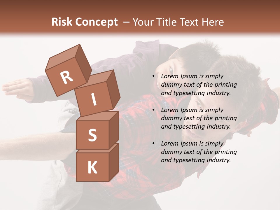 Cute Modern People PowerPoint Template