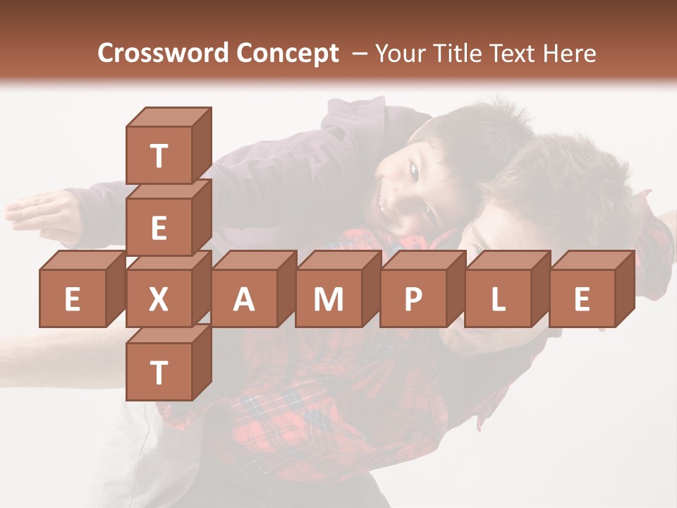 Cute Modern People PowerPoint Template