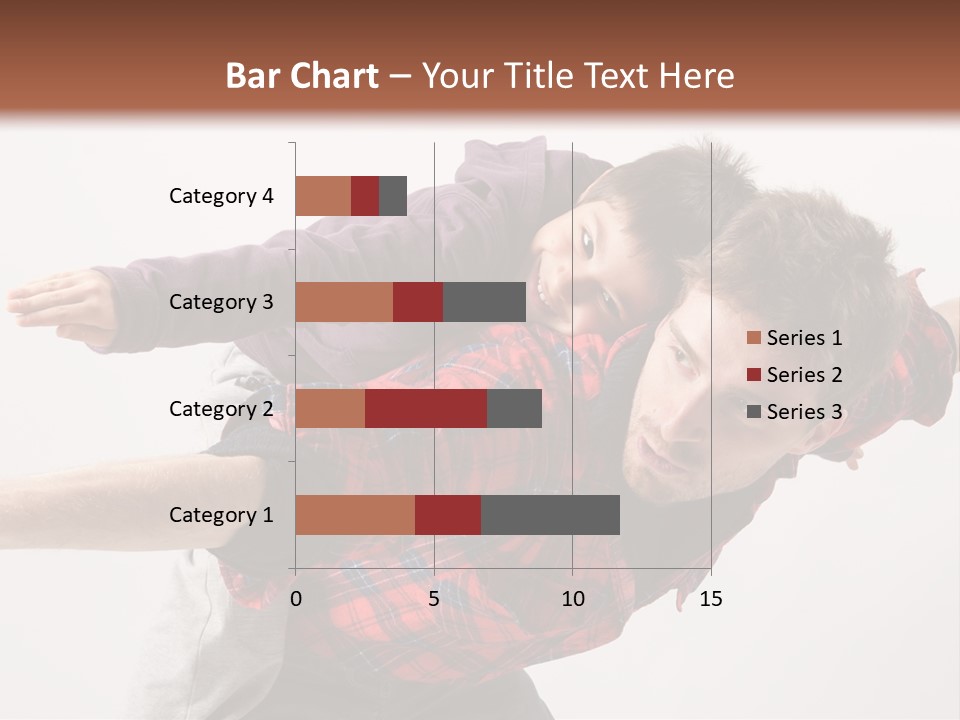 Cute Modern People PowerPoint Template