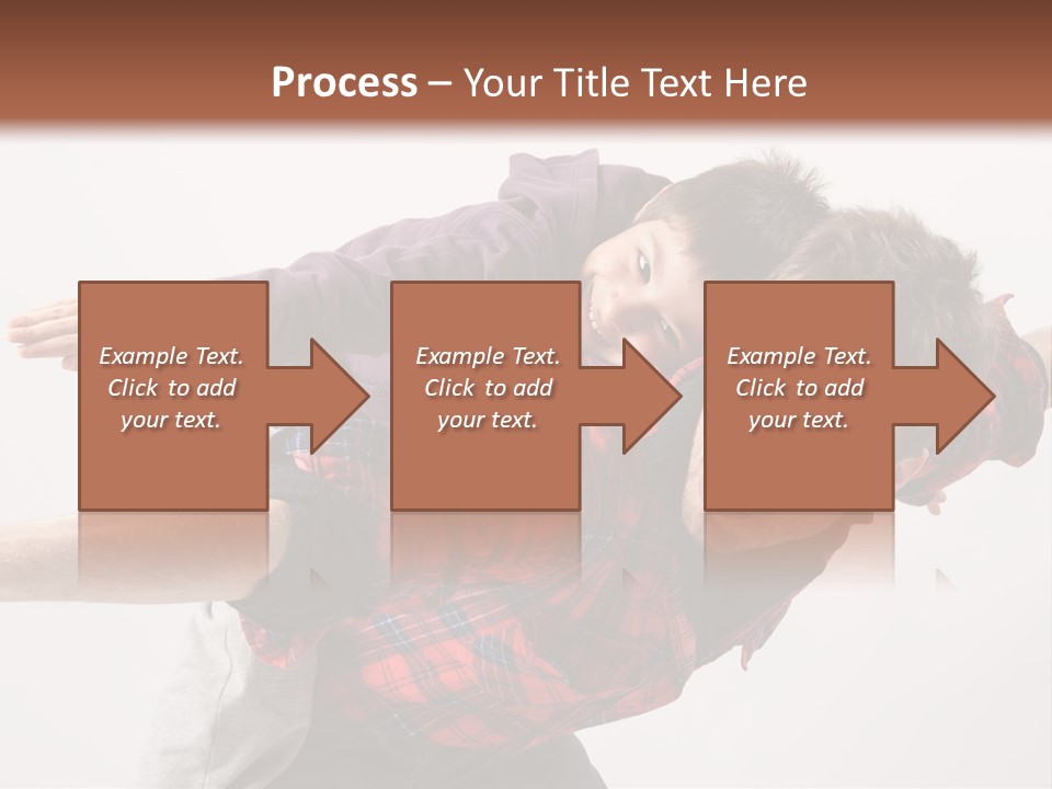 Cute Modern People PowerPoint Template